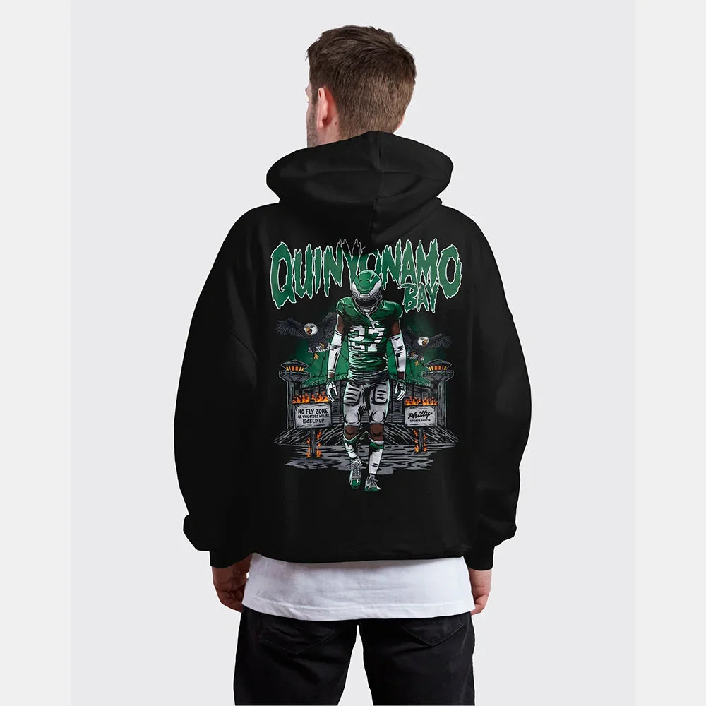 Nick Sirianni Quinyonamo Bay Hoodie - Recreated Inspired Edition
