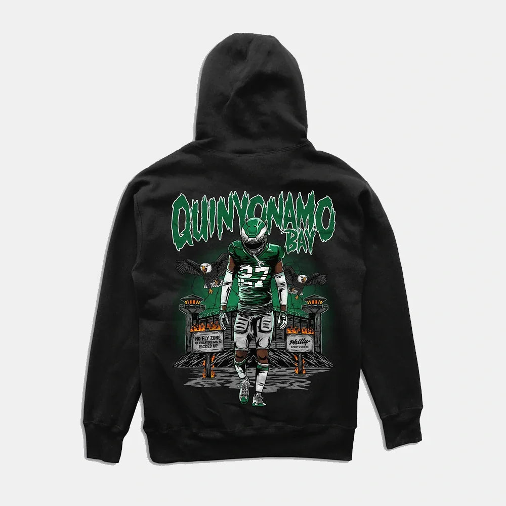 Nick Sirianni Quinyonamo Bay Hoodie - Recreated Inspired Edition