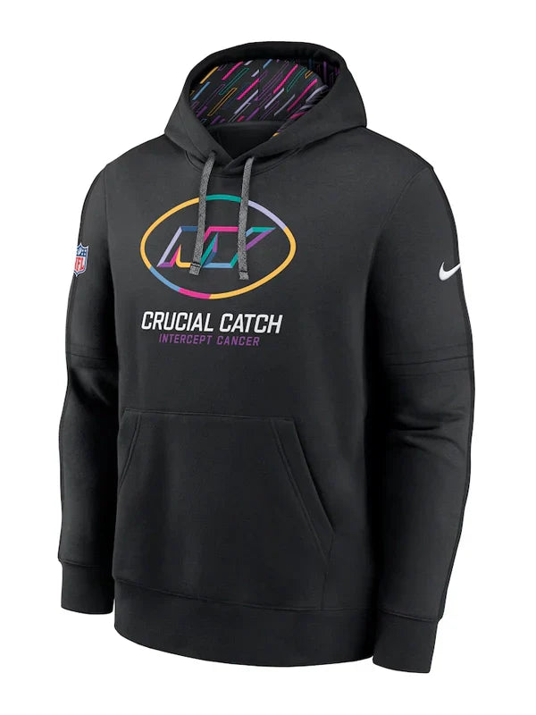 New York Jets Crucial Catch Club Hoodie - Recreated Inspired Edition