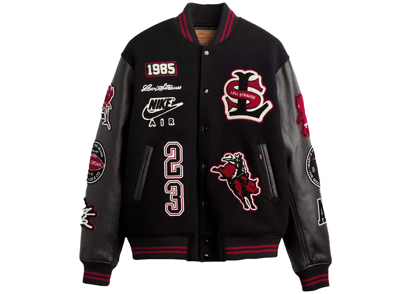 Levi’s x Air Jordan Varsity Jacket - Recreated Inspired Edition