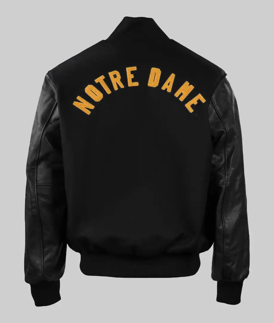Notre Dame Rudy Irish Varsity Jacket - Recreated Inspired Edition