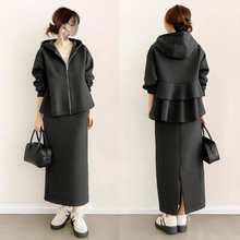In-Stock Japanese Style 2026 Autumn and Winter New Round-Neck Knitwear Faux Two-Piece Knitted Top