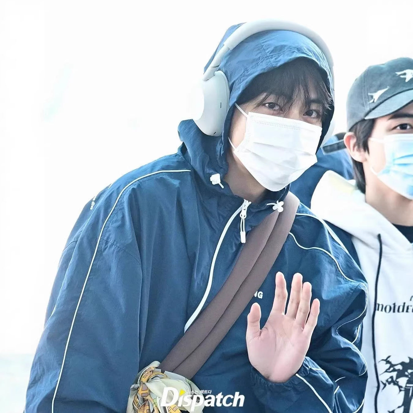 0503 Bts Seven Members Keep Swimming Persist in Swimming On. Windbreaker Jacket by Tian Zhengguo