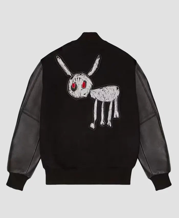 For All The Dogs Varsity Jacket - Recreated Inspired Edition