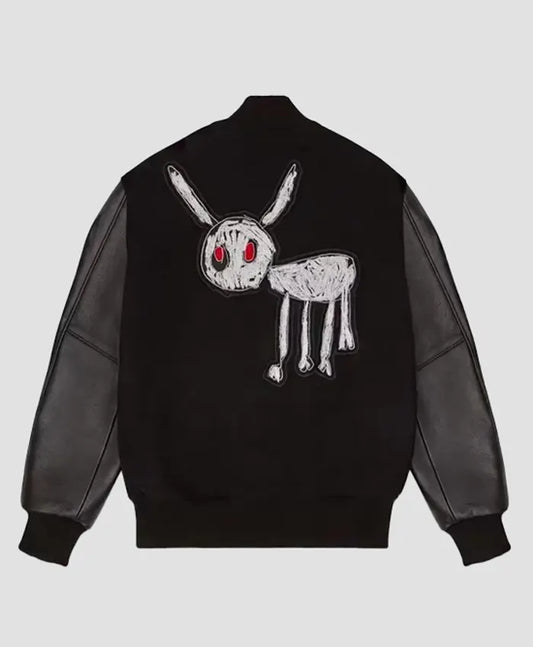 For All The Dogs Varsity Jacket - Recreated Inspired Edition