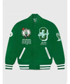 OVO x NBA Celtics Varsity Jacket - Recreated Inspired Edition