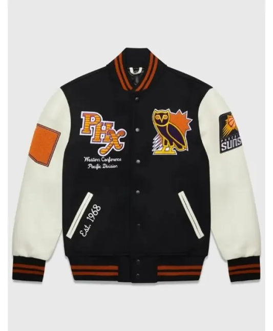 Ovo Phoenix Suns Varsity Jacket - Recreated Inspired Edition
