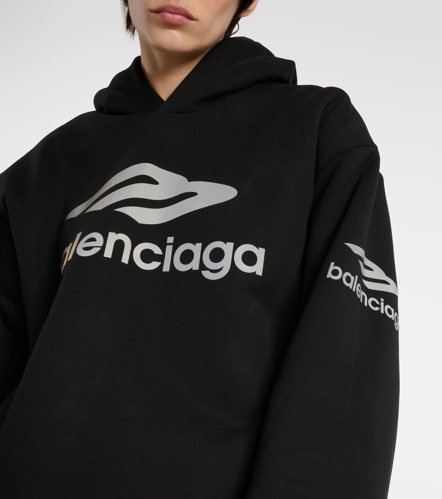 Balenciaga 3b Sports Icon Hoodie - Recreated Inspired Edition