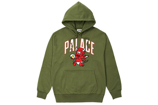 Palace Temptation Deep Green Hoodie - Recreated Inspired Edition