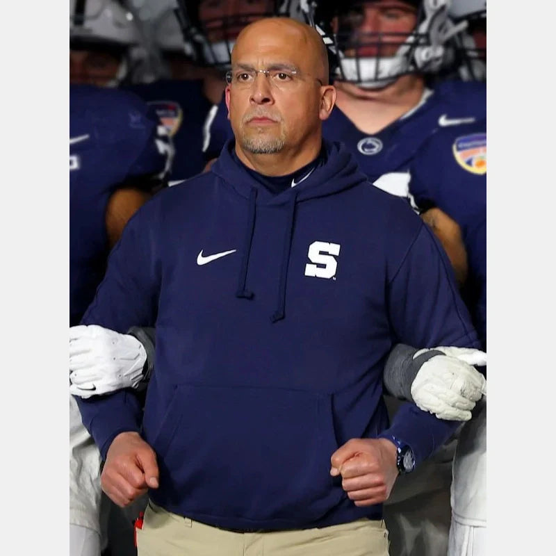 James Franklin Penn State Hoodie - Recreated Inspired Edition