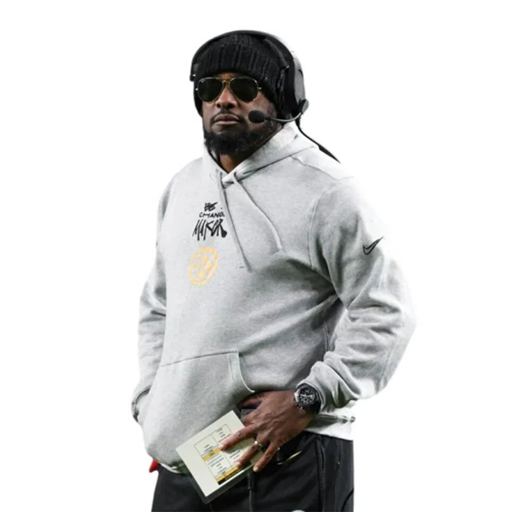 Pittsburgh Steelers Be A Change Maker Hoodie - Recreated Inspired Edition