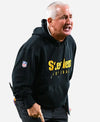 Danny Smith Pittsburgh Steelers Black Hoodie - Recreated Inspired Edition