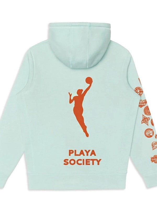 Playa Society WNBA Collegiate Hoodie - Recreated Inspired Edition
