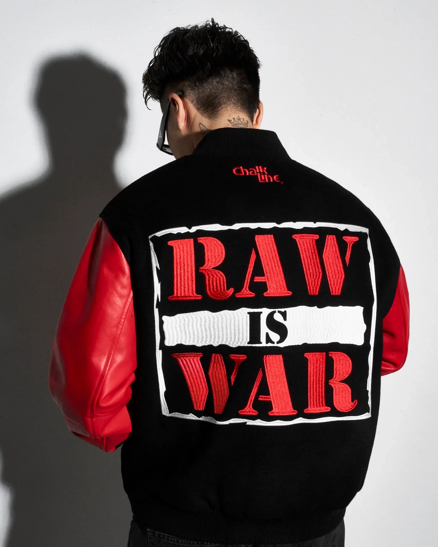 Raw is War Letterman Varsity Jacket - Recreated Inspired Edition