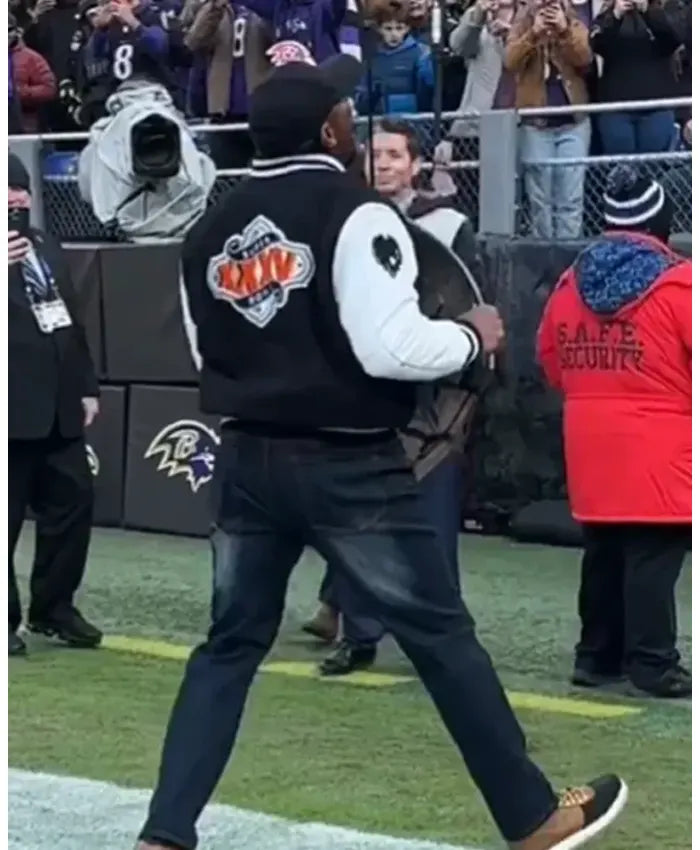 Ray Lewis Baltimore Ravens Varsity Jacket - Recreated Inspired Edition
