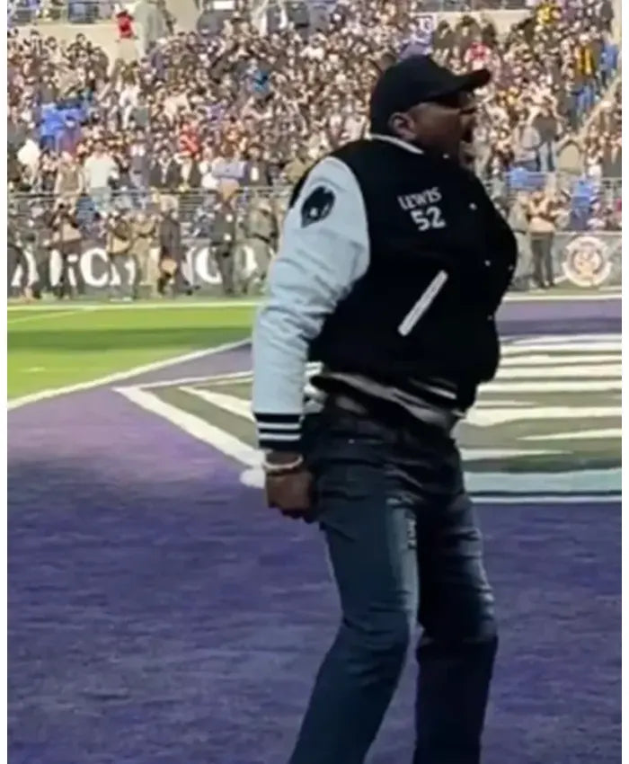 Ray Lewis Baltimore Ravens Varsity Jacket - Recreated Inspired Edition