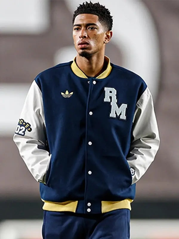 Real Madrid Varsity Jacket - Recreated Inspired Edition