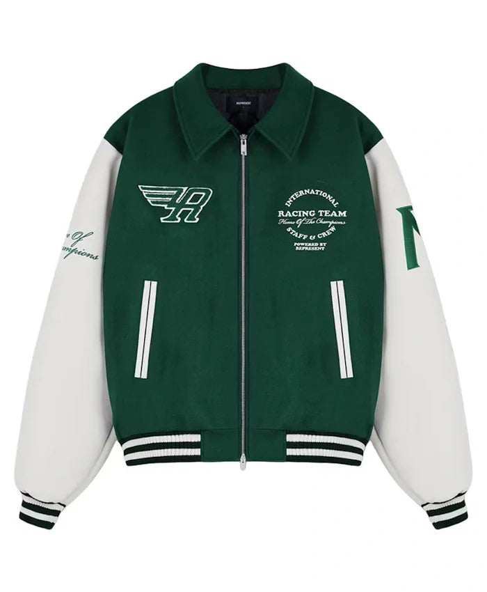 Represent Racing Varsity Jacket - Recreated Inspired Edition