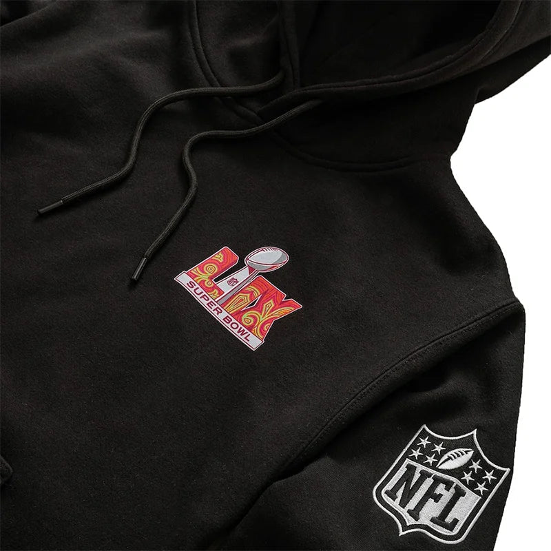 Roc Nation Black Super Bowl LIX Hoodie - Recreated Inspired Edition