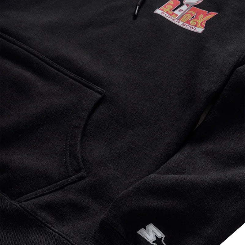 Roc Nation Black Super Bowl LIX Hoodie - Recreated Inspired Edition