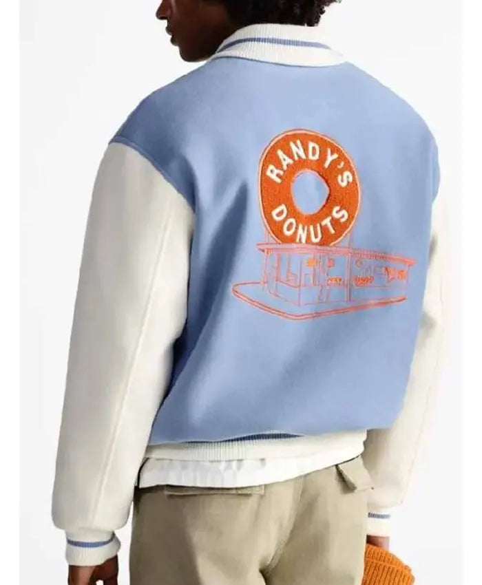 Ryan Gosling Randy’s Donuts Varsity Jacket - Recreated Inspired Edition