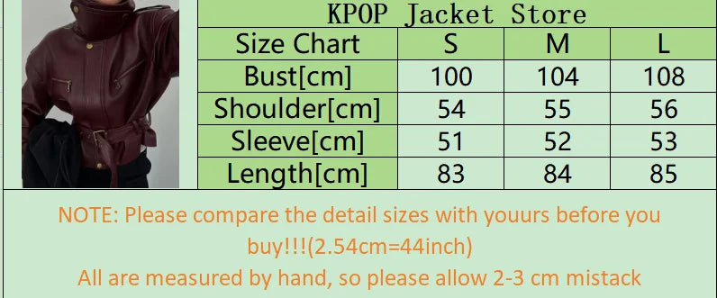 Women Solid Burgundy Waist Cinching Jacket Fashion Lace Up Stand Collar Zipper Bucket Short Jackets 2026 Lady High Street Coat