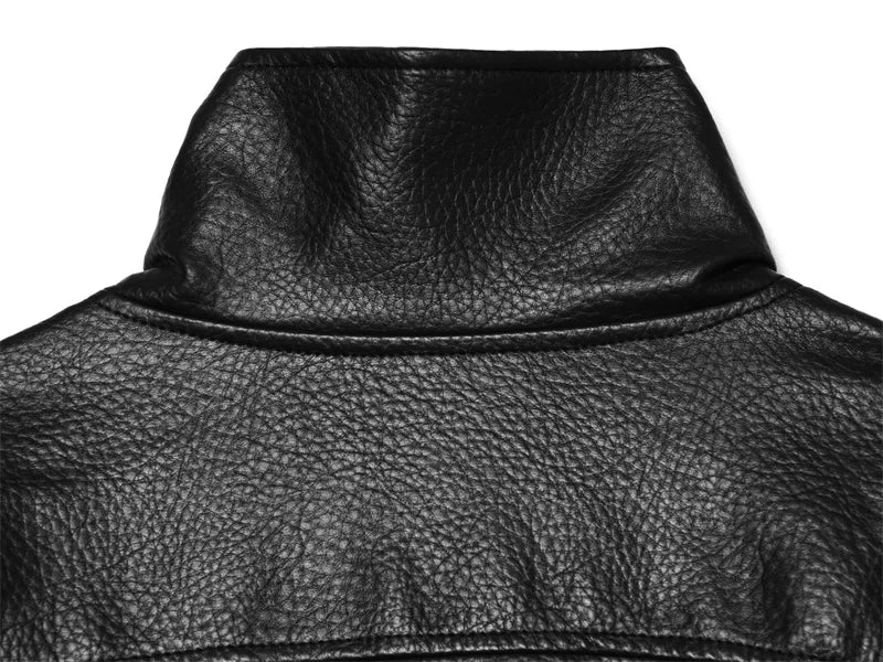 Women's Faux Leather Jacket New Fashion Long Sleeve Versatile Jacket Personality Chic Women Coat Autumn Winter Ladies Outerwear