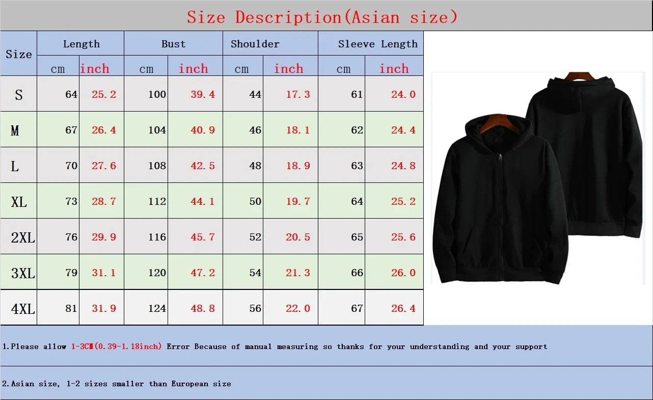 Eddie Munson The Demogorgon Zipper Hoodie Men Women Cannibal Flower Monster Print Cardigan Hooded Sweatshirt Harajuku Streetwear