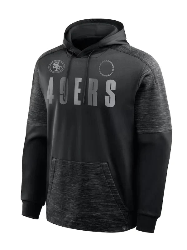San Francisco 49ers Black Chip Shot Hoodie - Recreated Inspired Edition