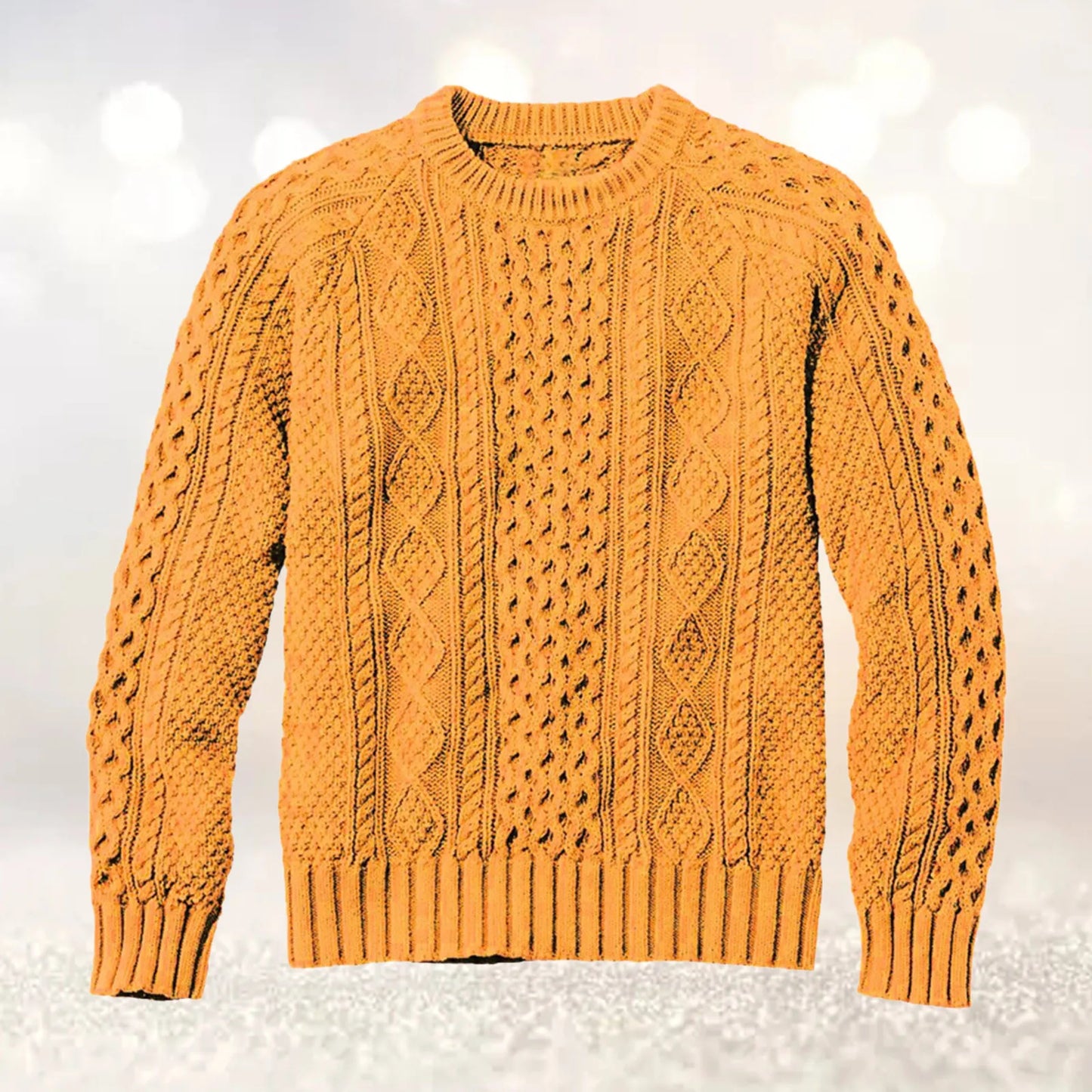 Men's Solid Color Sweaters Youth Casual Fashion Thickened Woven Wool Pullover Tops Streetwear Woolen Mens Knitted Sweaters