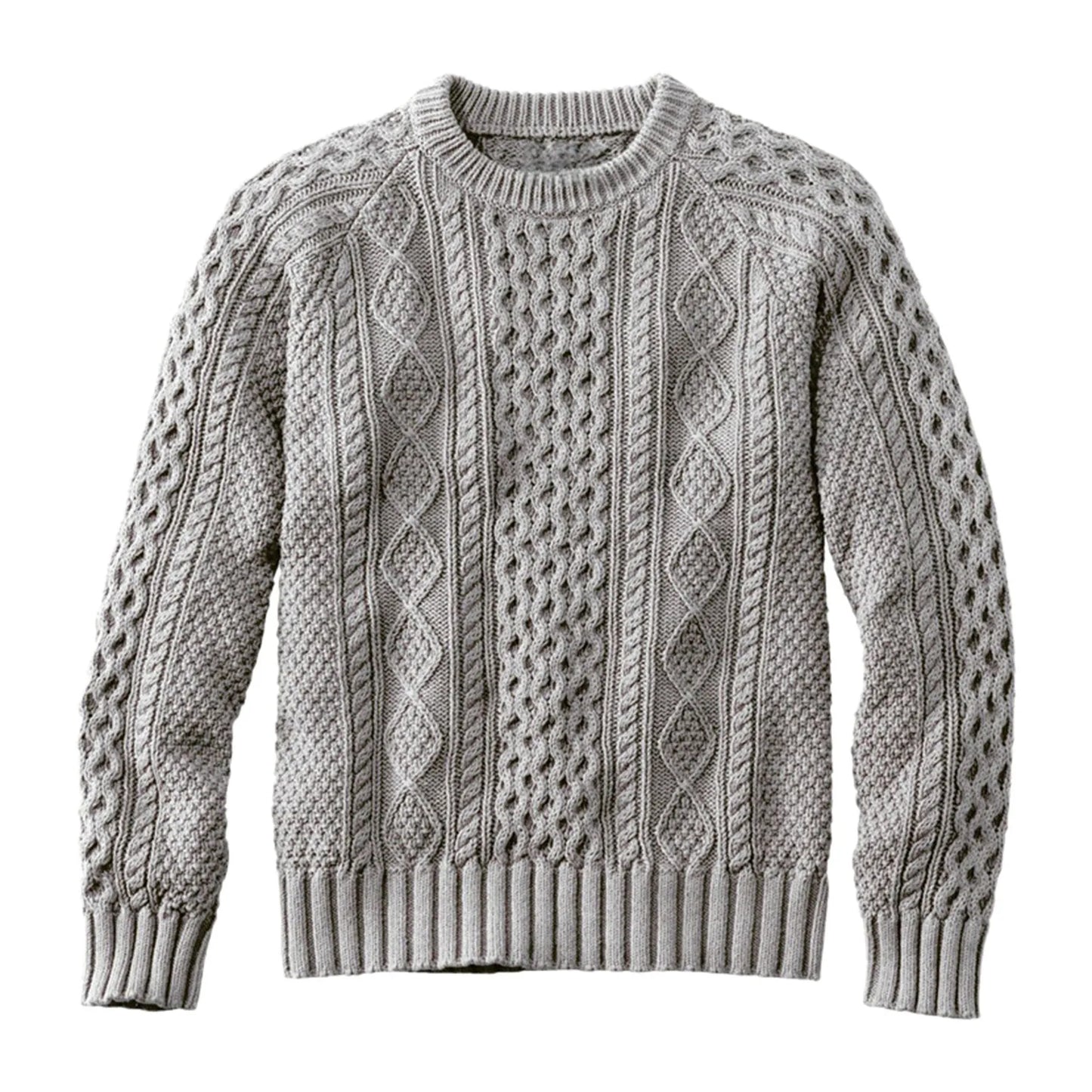 Men's Solid Color Sweaters Youth Casual Fashion Thickened Woven Wool Pullover Tops Streetwear Woolen Mens Knitted Sweaters
