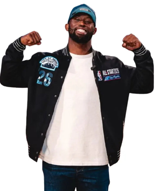 NBA All Star 2026 Siya Kolisi Varsity Jacket - Recreated Inspired Edition