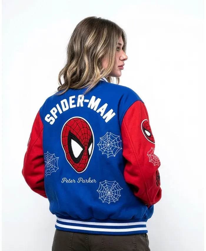 Spider Man Varsity Jacket - Recreated Inspired Edition