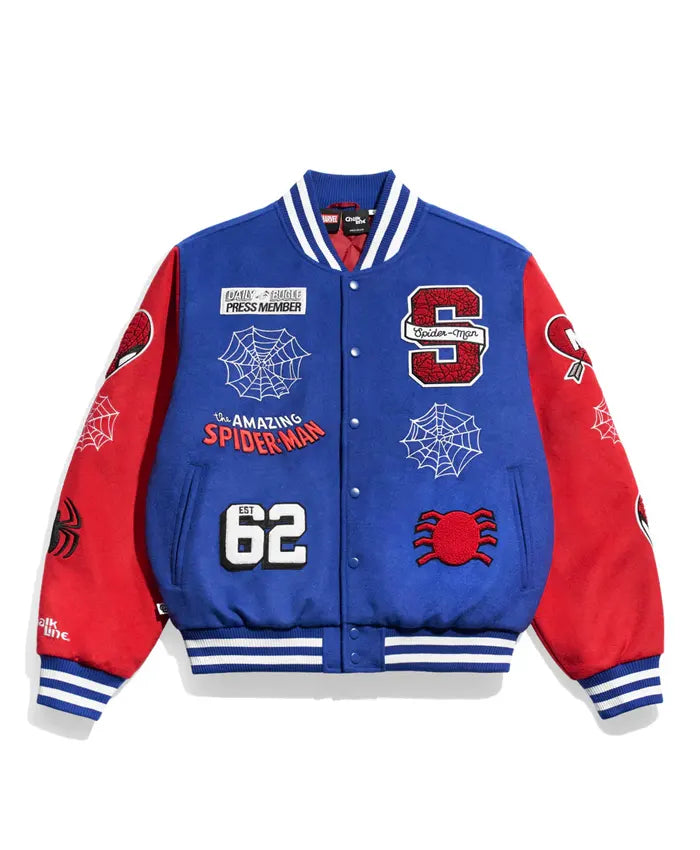 Spider Man Varsity Jacket - Recreated Inspired Edition
