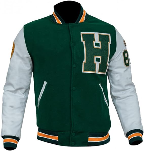 Stranger Things S4 Green Baseball Varsity Jacket - Recreated Inspired Edition