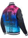 Super Bowl LX 2026 Black Varsity Jacket - Recreated Inspired Edition