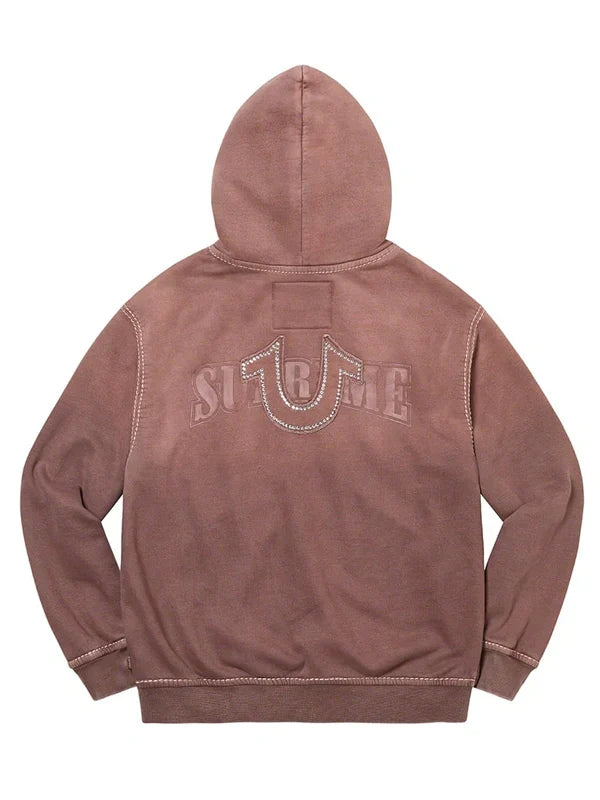 Supreme True Religion Zip-Up Hoodie - Recreated Inspired Edition