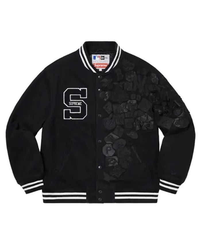 Supreme x New Era x MLB Varsity Jacket - Recreated Inspired Edition