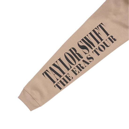 Taylor Swift The Eras Tour Taupe Hoodie - Recreated Inspired Edition
