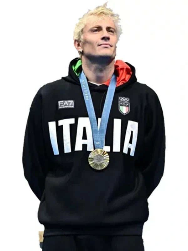 Italy Olympic Hoodie - Recreated Inspired Edition
