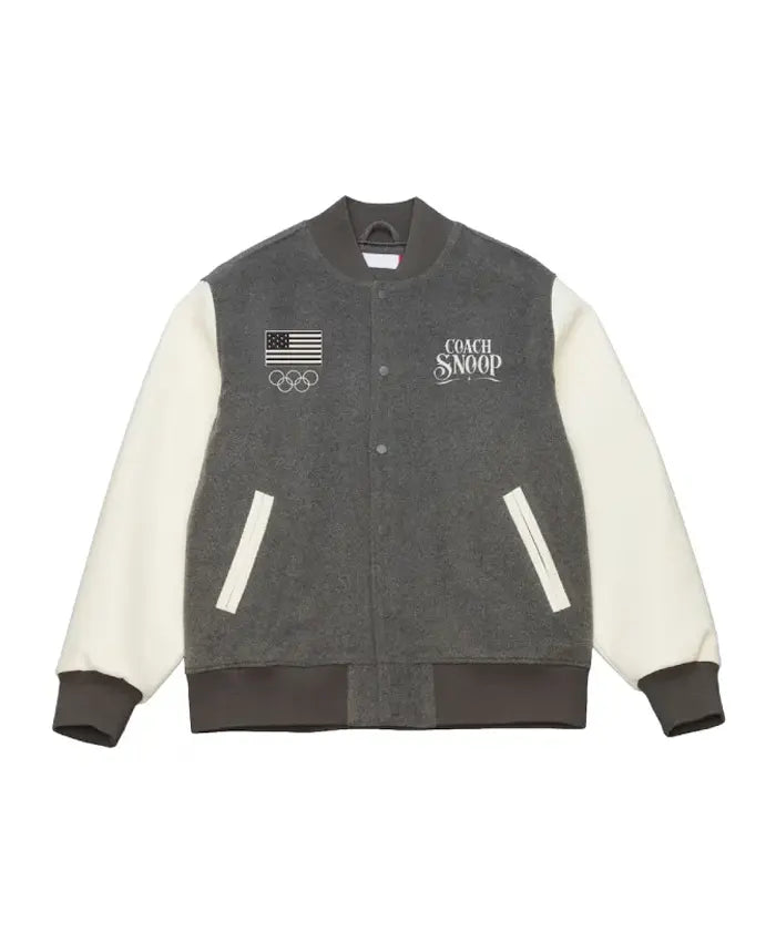 Team USA Coach Snoop Varsity Jacket - Recreated Inspired Edition