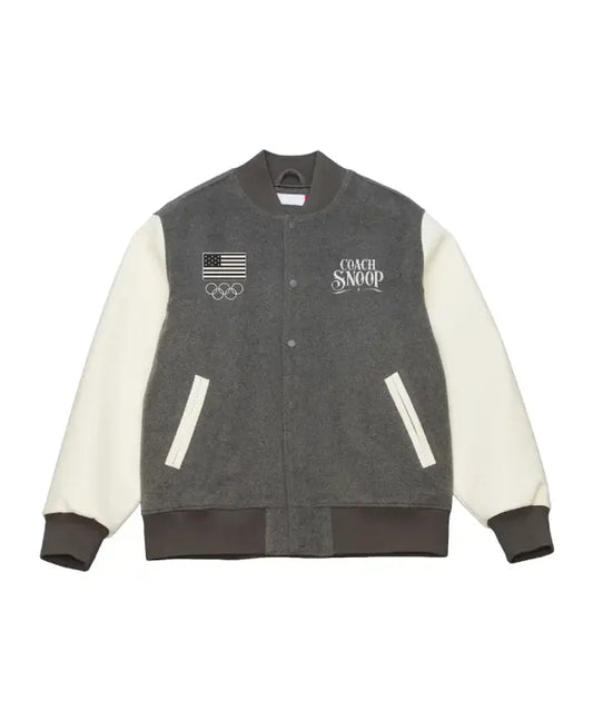 Team USA Coach Snoop Varsity Jacket - Recreated Inspired Edition