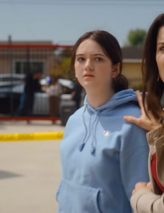 The Lincoln Lawyer 2022 Krista Warner Blue Hoodie - Recreated Inspired Edition