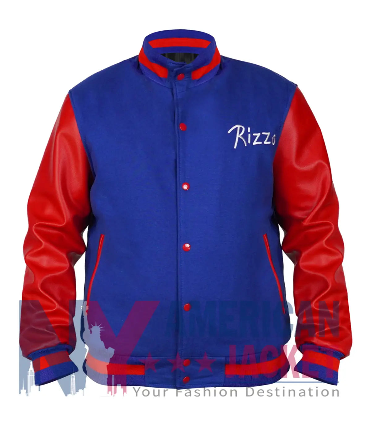 The Muppets Rizzo the Rat Varsity Jacket - Recreated Inspired Edition