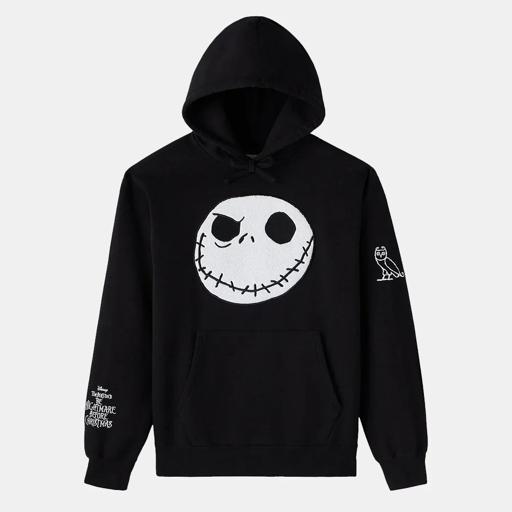 OVO The Nightmare Before Christmas Jack Skellington Hoodie - Recreated Inspired Edition