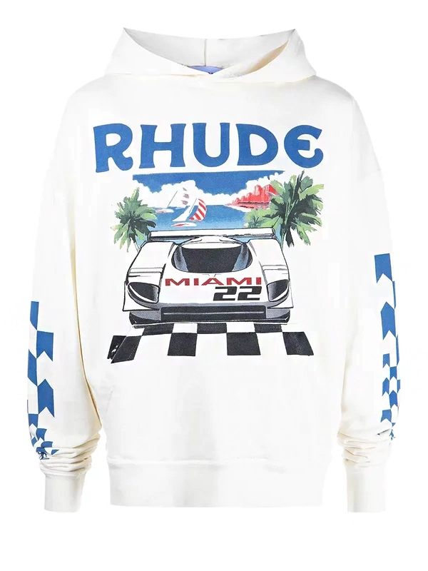 Travis Kelce Rhude Miami Startline Hoodie - Recreated Inspired Edition