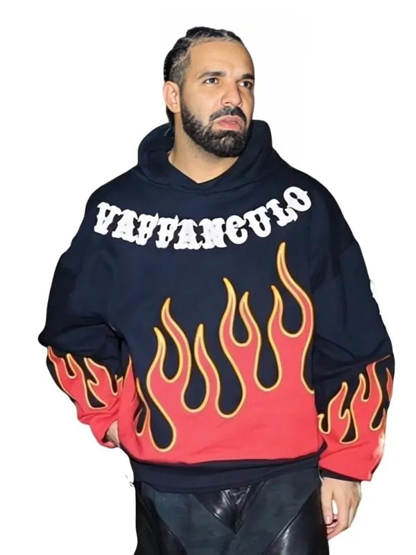 Drake Vaffanculo Flame Hoodie - Recreated Inspired Edition