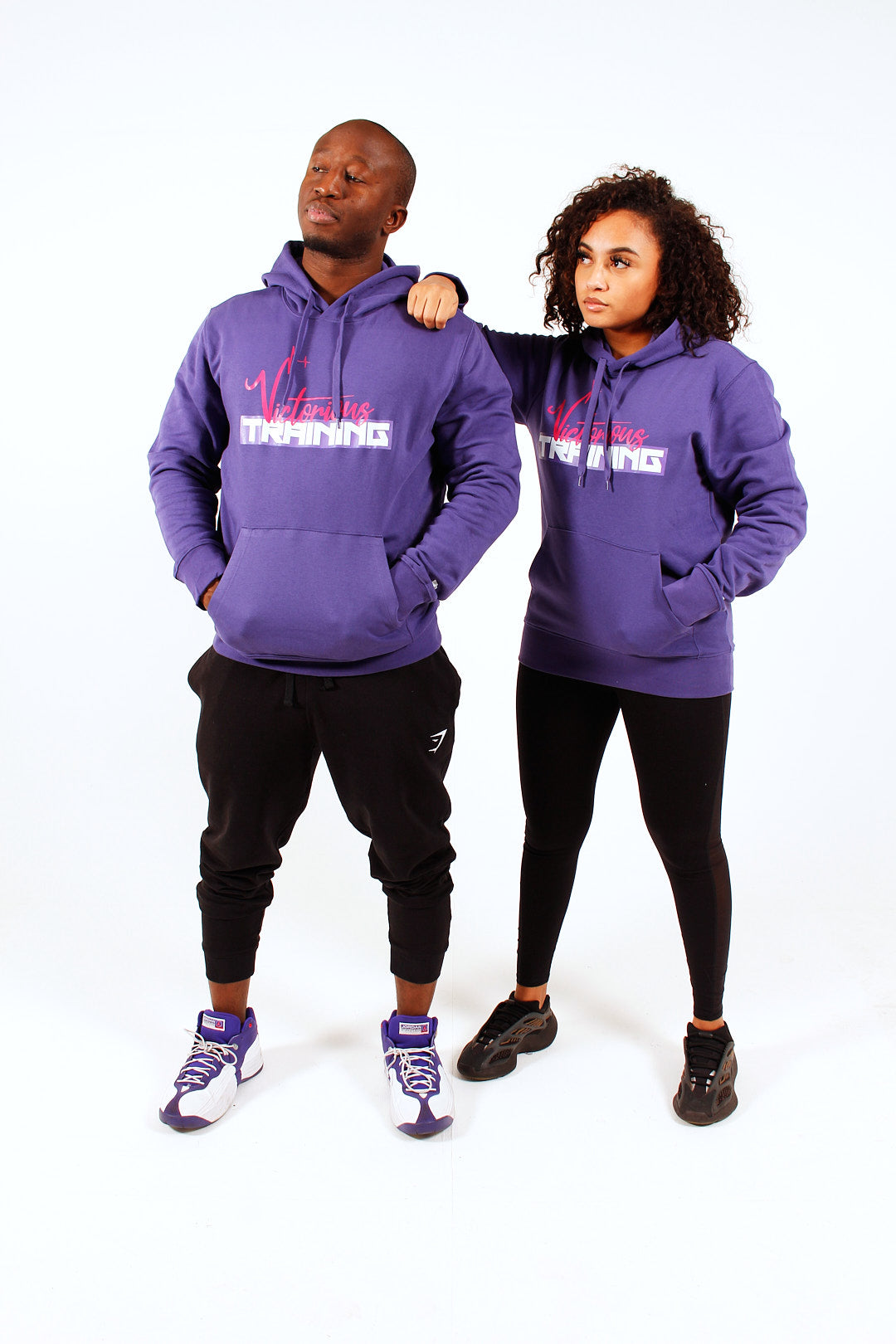 Purple Training Hoodie - Recreated Inspired Edition