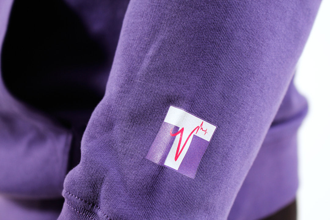 Purple Training Hoodie - Recreated Inspired Edition