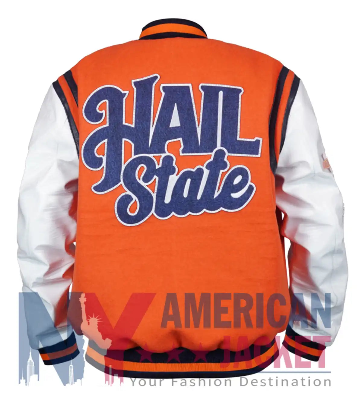Virginia State University Motto 2.0 Varsity Jacket - Recreated Inspired Edition